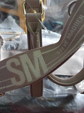 Steve maddison bag  transparent new beautiful